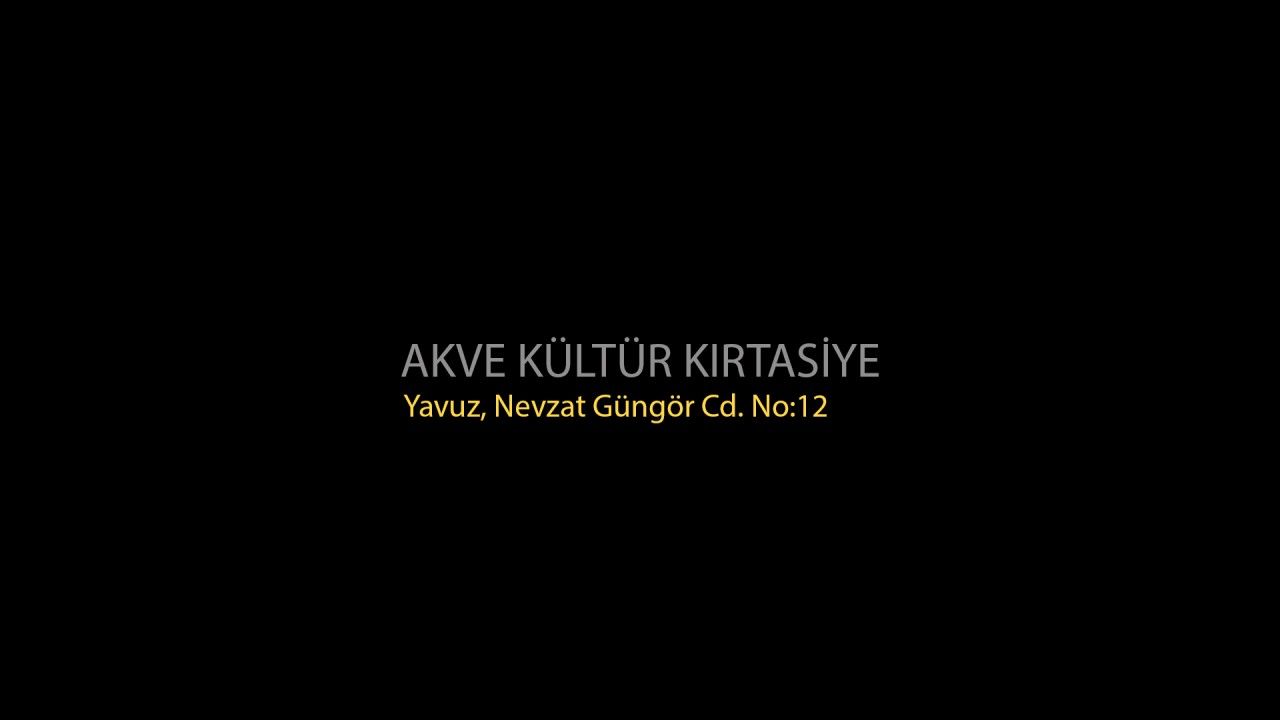 Akve Kültür Kırtasiye Merkez