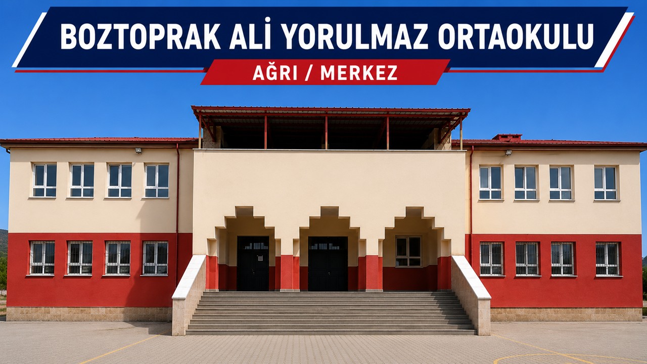 Boztoprak Ali Yorulmaz Ortaokulu merkez