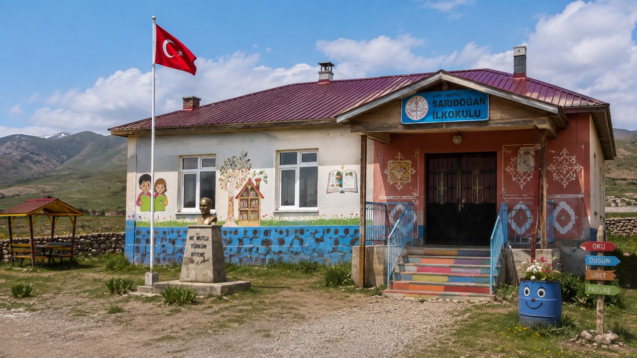 Sarıdoğan İlkokulu merkez