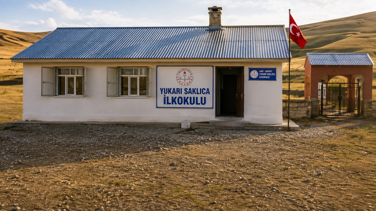 Yukarı Saklıca İlkokulu merkez