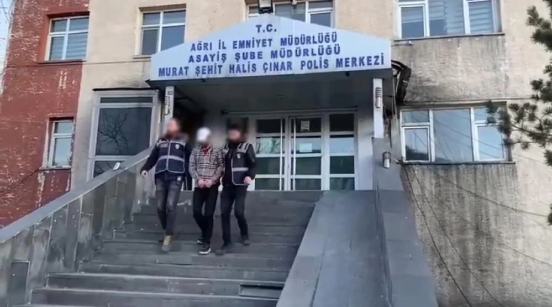 Ağrı’da 16 yıl hapis cezasıyla aranan şahıs yakalandı ( Video Haber )