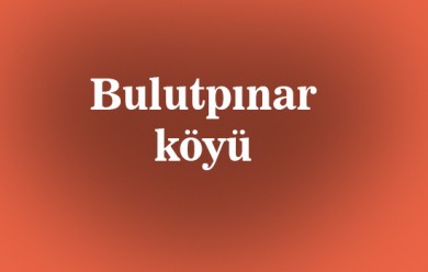 Bulutpınar ( Cemalverdi ) Tutak